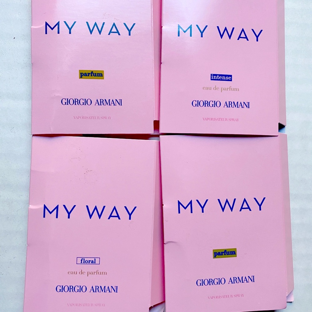 Giorgio Armani My Way 4 piece sample pack